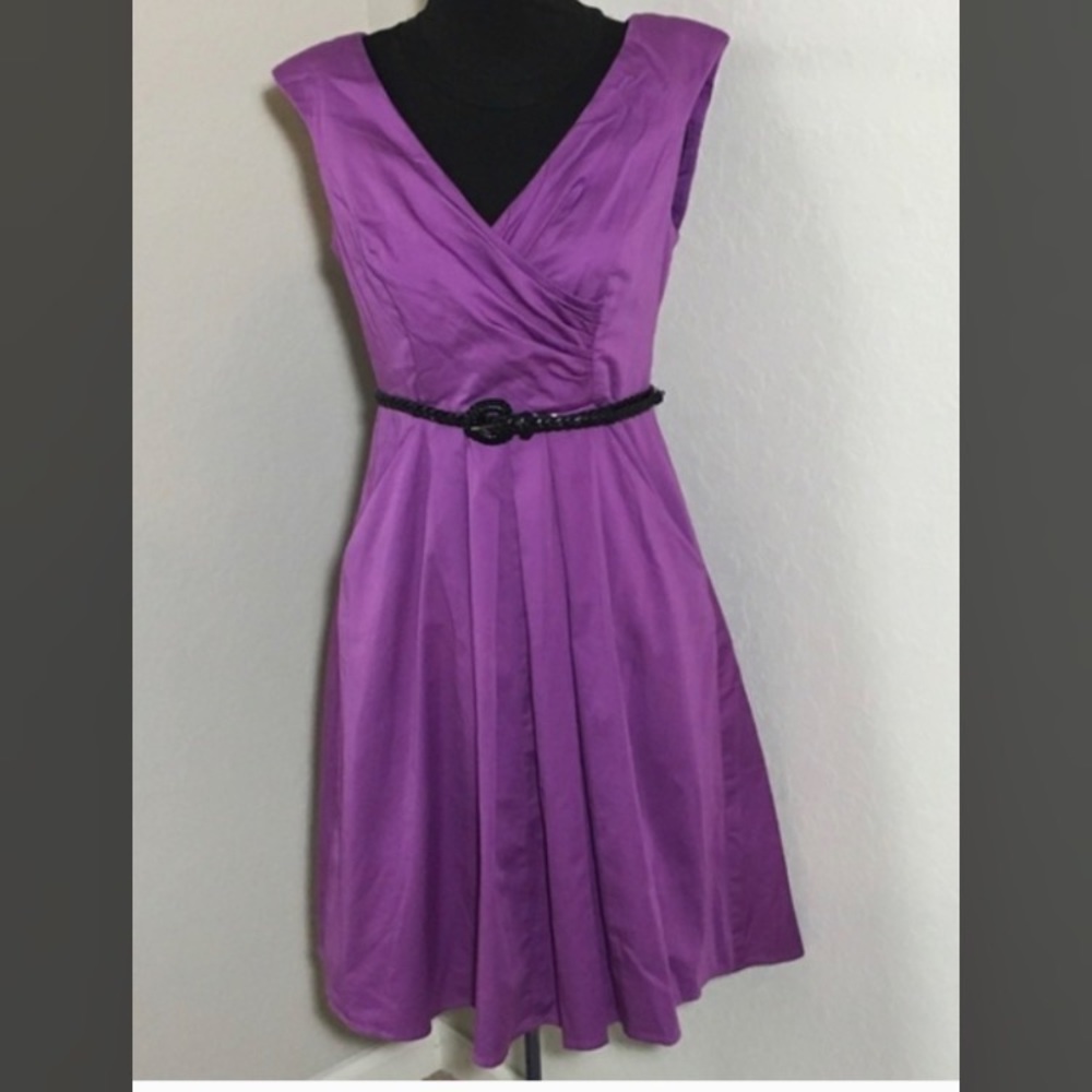 Jessica Simpson Fit & Flare Dress Pockets Size 4